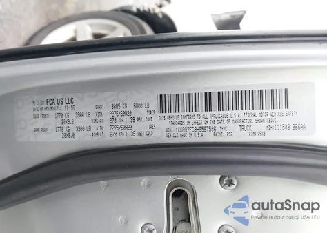 2017 Ram 1500 Express 4X4 6'4 Box from USA, damaged, VIN 1C6RR7FG9HS597506